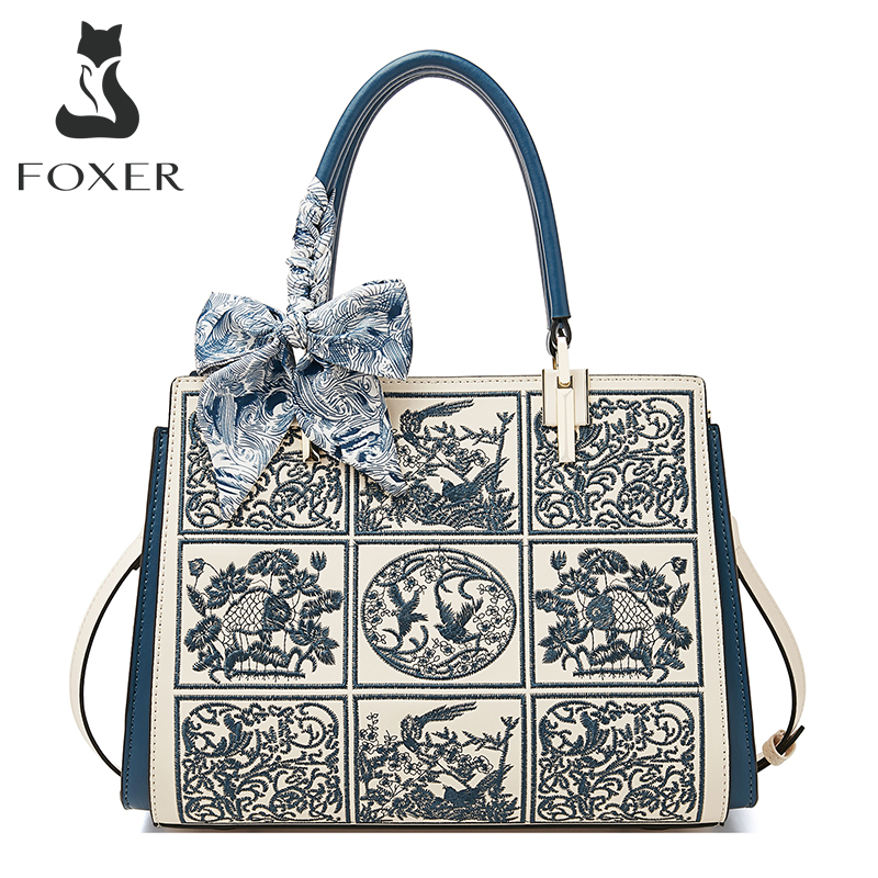 Women Bags 2026 Trends - Bolso Tote Grande FOXER de Piel