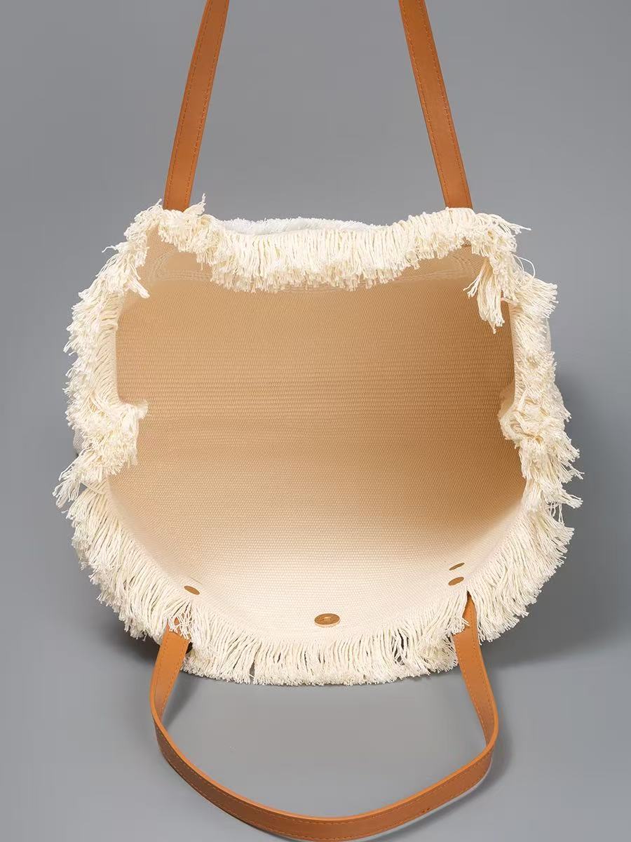 Bolso de mano de rafia con par - Women'S Raffia Bags reseña y precio