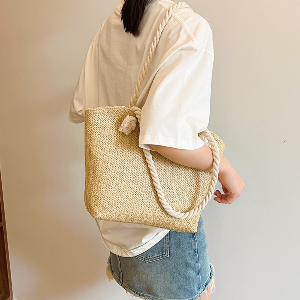 Bolsa de Playa de Verano, Gran - Women'S Raffia Bags reseña y precio