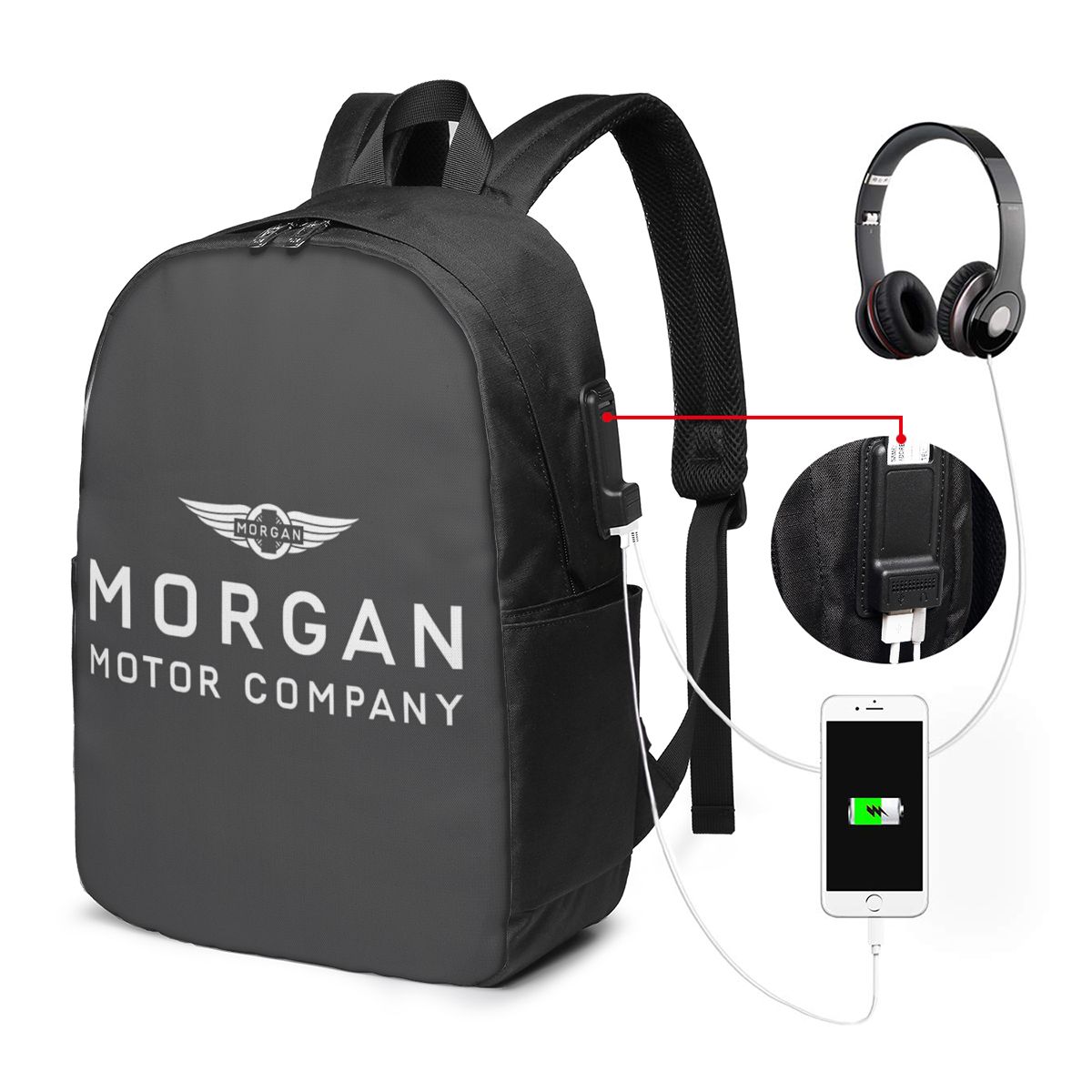 Mochila Morgan Motor Car Compa - Women Bags Company reseña y precio
