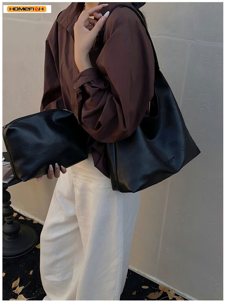 Bolso Tote Grande Retro Simple - Women Bags 2026 Trends reseña y precio