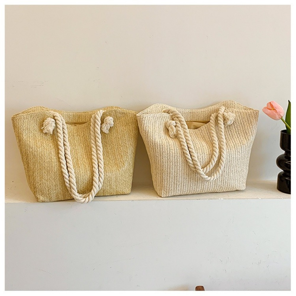 Nuevo bolso de playa de verano - Women'S Raffia Bags reseña y precio