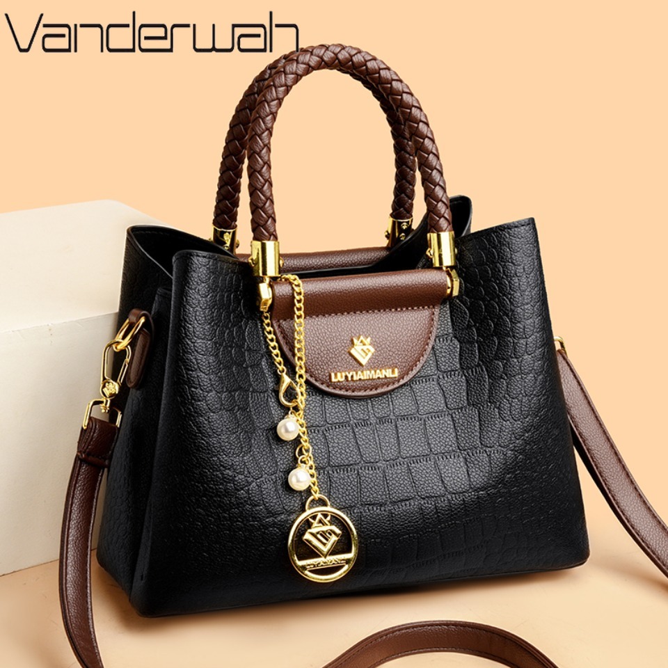 Bolso de mano informal de cuer - Women Bags On Sale reseña y precio