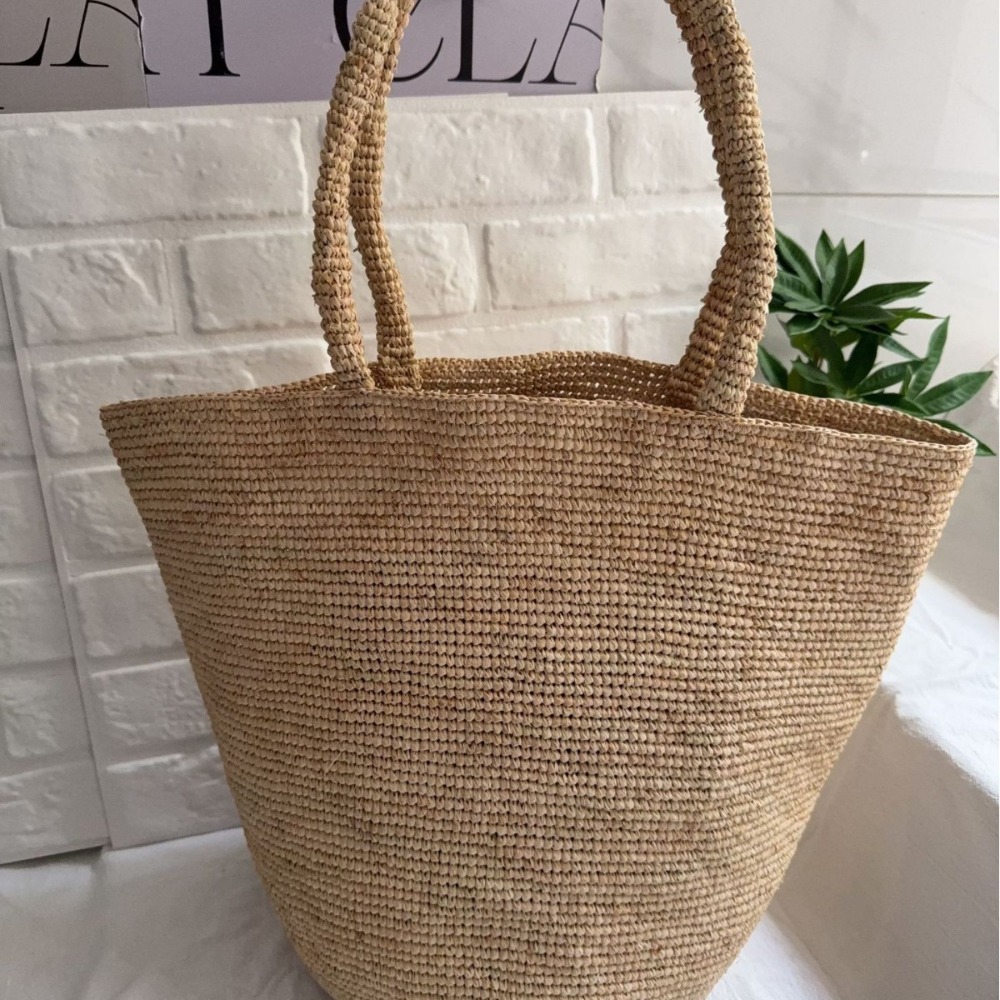 Nuevo Bolso de Rafia de Alta C - Women'S Raffia Bags reseña y precio